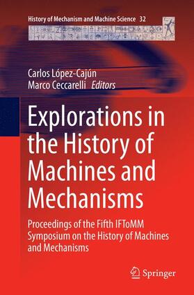 Ceccarelli / López-Cajún |  Explorations in the History of Machines and Mechanisms | Buch |  Sack Fachmedien