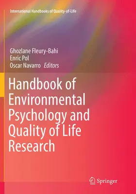 Fleury-Bahi / Navarro / Pol |  Handbook of Environmental Psychology and Quality of Life Research | Buch |  Sack Fachmedien