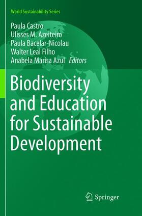 Castro / Azeiteiro / Azul | Biodiversity and Education for Sustainable Development | Buch | 978-3-319-81254-0 | sack.de