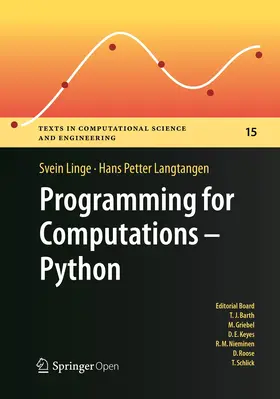 Langtangen / Linge |  Programming for Computations - Python | Buch |  Sack Fachmedien