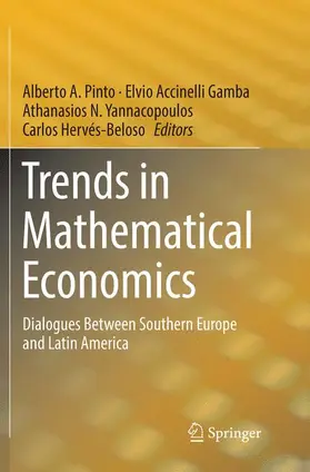 Pinto / Hervés-Beloso / Accinelli Gamba |  Trends in Mathematical Economics | Buch |  Sack Fachmedien