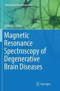 Öz |  Magnetic Resonance Spectroscopy of Degenerative Brain Diseases | Buch |  Sack Fachmedien