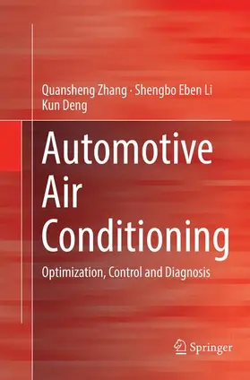 Zhang / Deng / Li |  Automotive Air Conditioning | Buch |  Sack Fachmedien