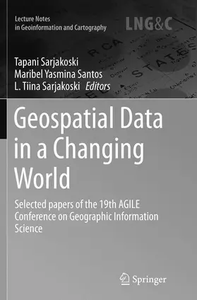 Sarjakoski / Santos |  Geospatial Data in a Changing World | Buch |  Sack Fachmedien