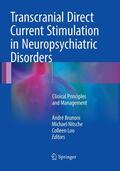 Brunoni / Loo / Nitsche |  Transcranial Direct Current Stimulation in Neuropsychiatric Disorders | Buch |  Sack Fachmedien