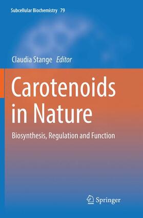 Stange | Carotenoids in Nature | Buch | 978-3-319-81824-5 | sack.de