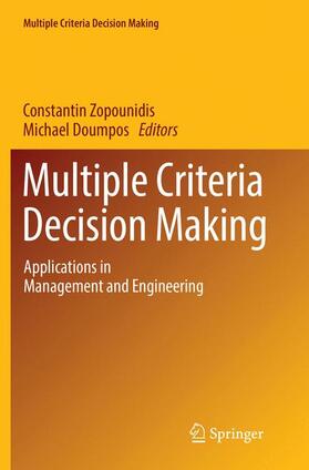 Doumpos / Zopounidis |  Multiple Criteria Decision Making | Buch |  Sack Fachmedien