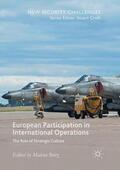 Britz |  European Participation in International Operations | Buch |  Sack Fachmedien