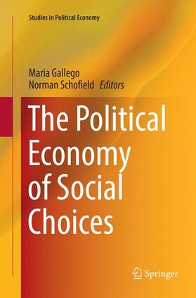 Schofield / Gallego |  The Political Economy of Social Choices | Buch |  Sack Fachmedien
