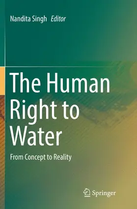 Singh |  The Human Right to Water | Buch |  Sack Fachmedien