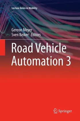 Beiker / Meyer |  Road Vehicle Automation 3 | Buch |  Sack Fachmedien