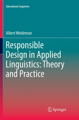 Weideman |  Responsible Design in Applied Linguistics: Theory and Practice | Buch |  Sack Fachmedien