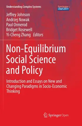 Johnson / Nowak / Zhang |  Non-Equilibrium Social Science and Policy | Buch |  Sack Fachmedien