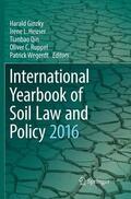 Ginzky / Heuser / Wegerdt |  International Yearbook of Soil Law and Policy 2016 | Buch |  Sack Fachmedien