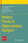 Bernstein / Sommen / Kähler |  Modern Trends in Hypercomplex Analysis | Buch |  Sack Fachmedien