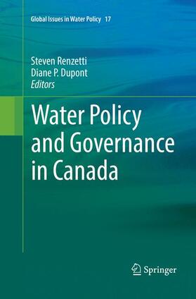 Dupont / Renzetti |  Water Policy and Governance in Canada | Buch |  Sack Fachmedien