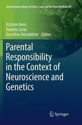 Hens / Horstkötter / Cutas |  Parental Responsibility in the Context of Neuroscience and Genetics | Buch |  Sack Fachmedien