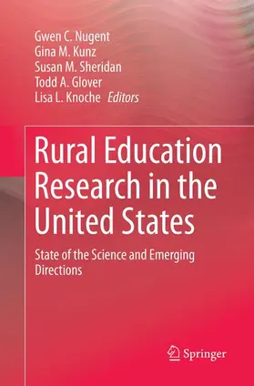 Nugent / Kunz / Knoche |  Rural Education Research in the United States | Buch |  Sack Fachmedien