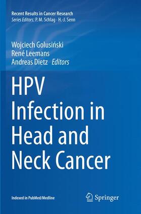 Golusinski / Golusinski / Dietz | HPV Infection in Head and Neck Cancer | Buch | 978-3-319-82861-9 | sack.de