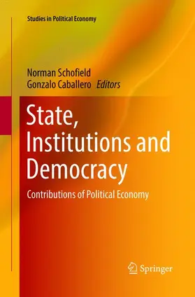 Caballero / Schofield |  State, Institutions and Democracy | Buch |  Sack Fachmedien