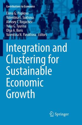 Popkova / Sukhova / Parakhina |  Integration and Clustering for Sustainable Economic Growth | Buch |  Sack Fachmedien