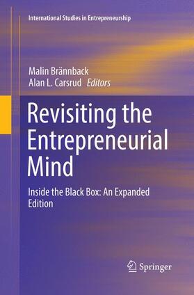 Carsrud / Brännback | Revisiting the Entrepreneurial Mind | Buch | 978-3-319-83317-0 | sack.de