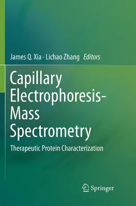 Xia / Zhang |  Capillary Electrophoresis-Mass Spectrometry | Buch |  Sack Fachmedien