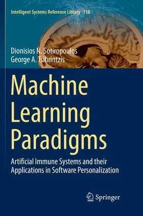 Sotiropoulos / Tsihrintzis |  Machine Learning Paradigms | Buch |  Sack Fachmedien