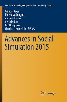 Jager / Verbrugge / Hemelrijk |  Advances in Social Simulation 2015 | Buch |  Sack Fachmedien