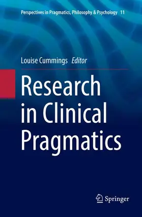 Cummings | Research in Clinical Pragmatics | Buch | 978-3-319-83749-9 | sack.de