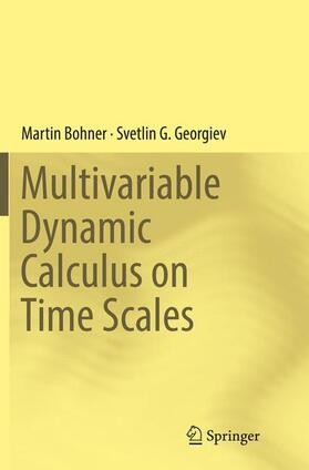 Georgiev / Bohner | Multivariable Dynamic Calculus on Time Scales | Buch | sack.de