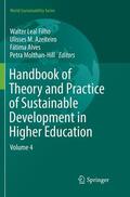 Leal Filho / Molthan-Hill / Azeiteiro |  Handbook of Theory and Practice of Sustainable Development in Higher Education | Buch |  Sack Fachmedien