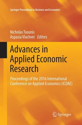 Vlachvei / Tsounis | Advances in Applied Economic Research | Buch | 978-3-319-83946-2 | sack.de