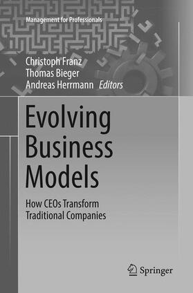 Franz / Herrmann / Bieger | Evolving Business Models | Buch | 978-3-319-84052-9 | sack.de