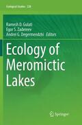 Gulati / Degermendzhi / Zadereev |  Ecology of Meromictic Lakes | Buch |  Sack Fachmedien