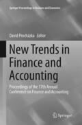Procházka |  New Trends in Finance and Accounting | Buch |  Sack Fachmedien