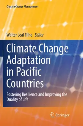 Leal Filho |  Climate Change Adaptation in Pacific Countries | Buch |  Sack Fachmedien