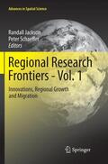 Schaeffer / Jackson |  Regional Research Frontiers - Vol. 1 | Buch |  Sack Fachmedien