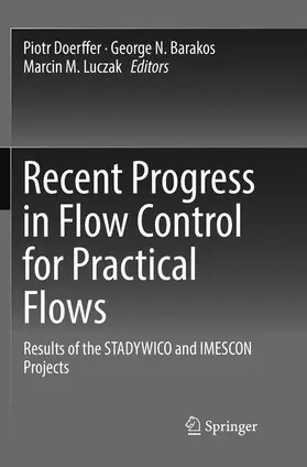 Doerffer / Luczak / Barakos |  Recent Progress in Flow Control for Practical Flows | Buch |  Sack Fachmedien