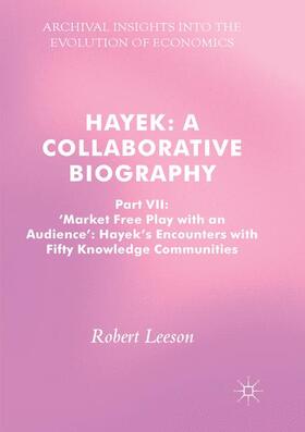 Leeson | Hayek: A Collaborative Biography | Buch | 978-3-319-84808-2 | sack.de