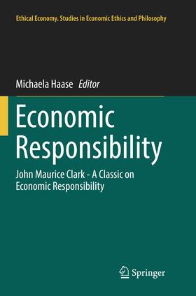 Haase | Economic Responsibility | Buch | 978-3-319-84819-8 | sack.de