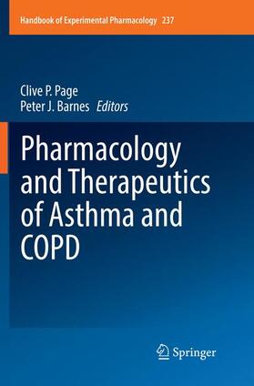 Barnes / Page | Pharmacology and Therapeutics of Asthma and COPD | Buch | 978-3-319-84838-9 | sack.de
