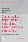 Pütter / Horváth |  Sustainability Reporting in Central and Eastern European Companies | Buch |  Sack Fachmedien
