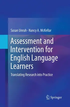 McKellar / Unruh |  Assessment and Intervention for English Language Learners | Buch |  Sack Fachmedien