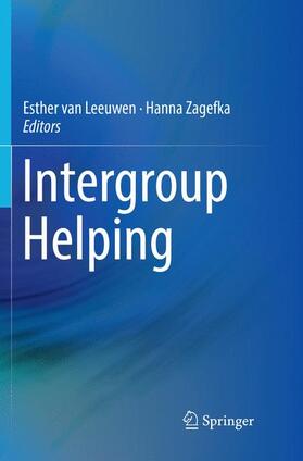 Zagefka / van Leeuwen | Intergroup Helping | Buch | sack.de