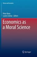 Zsolnai / Rona |  Economics as a Moral Science | Buch |  Sack Fachmedien