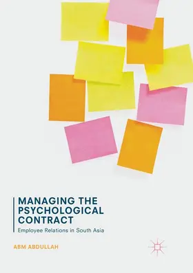 Abdullah |  Managing the Psychological Contract | Buch |  Sack Fachmedien