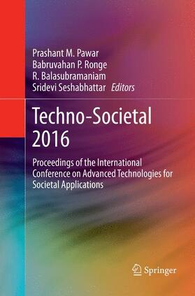 Pawar / Seshabhattar / Ronge | Techno-Societal 2016 | Buch | 978-3-319-85182-2 | sack.de