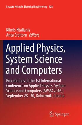 Croitoru / Ntalianis | Applied Physics, System Science and Computers | Buch | 978-3-319-85279-9 | sack.de