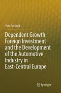 Pavlínek |  Dependent Growth: Foreign Investment and the Development of the Automotive Industry in East-Central Europe | Buch |  Sack Fachmedien